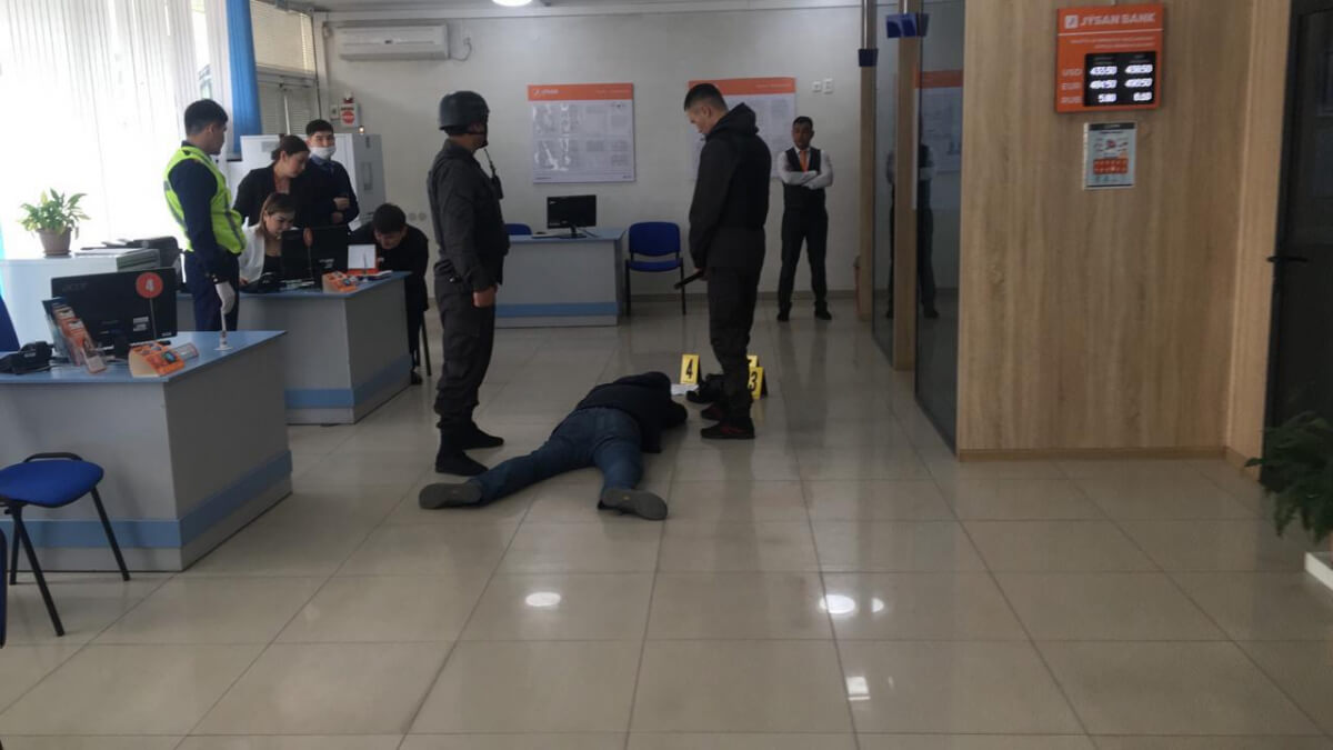 Jýsan Bank بولىمشەسىندە توناۋ ارەكەتى دەر كەزىندە توقتاتىلدى