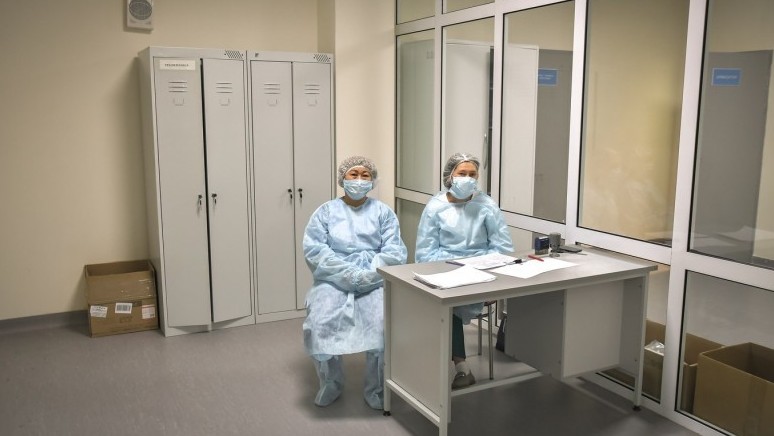 الماتى پروۆيزورلىق گوسپيتالىندە 696, ۇيدە 1108 ادام كارانتيندە وتىر