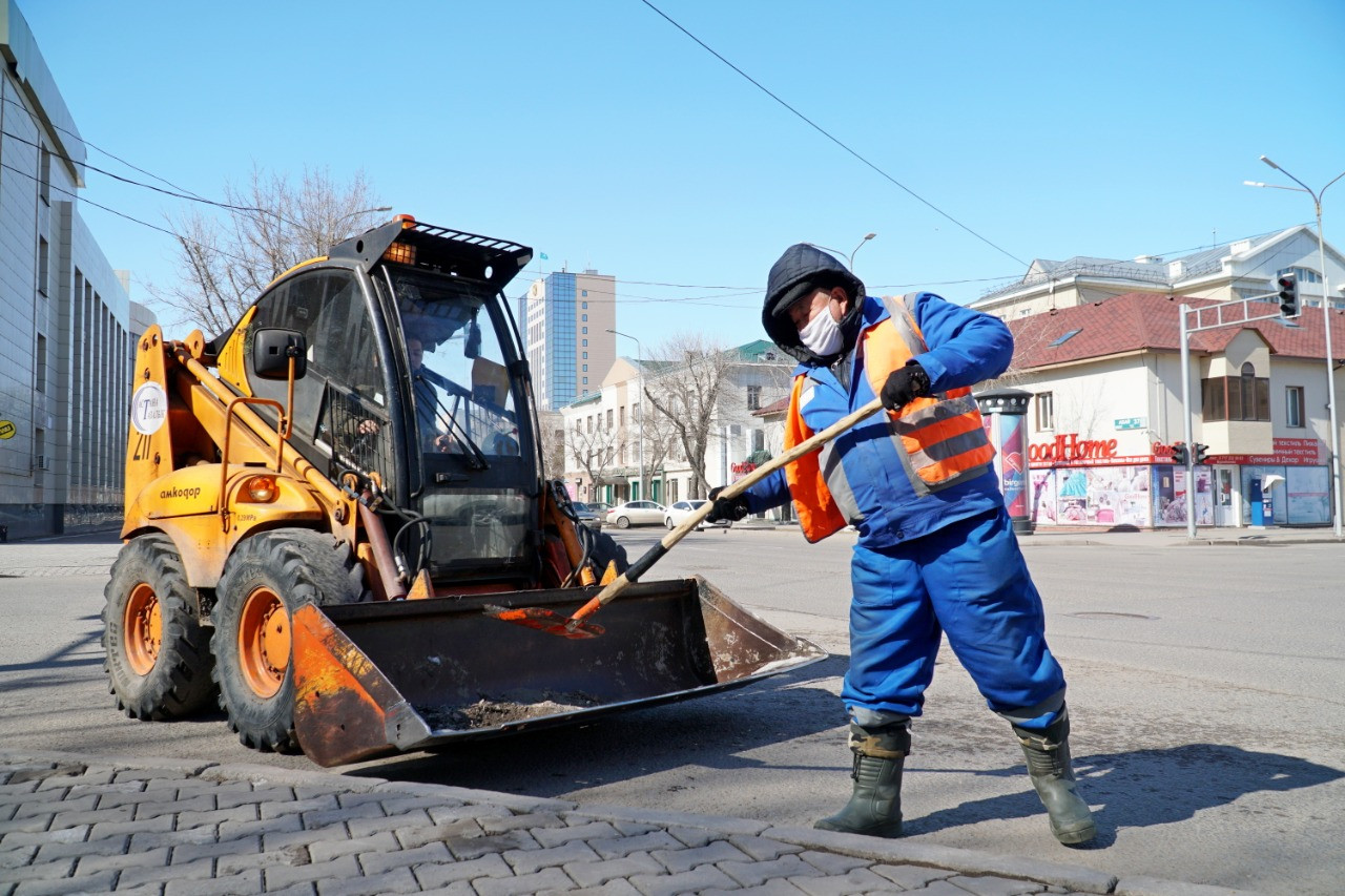 ەلوردالىق كوممۋنالدىق قىزمەتى كارانتين كەزىندە جۇمىسىن توقتاتپايدى