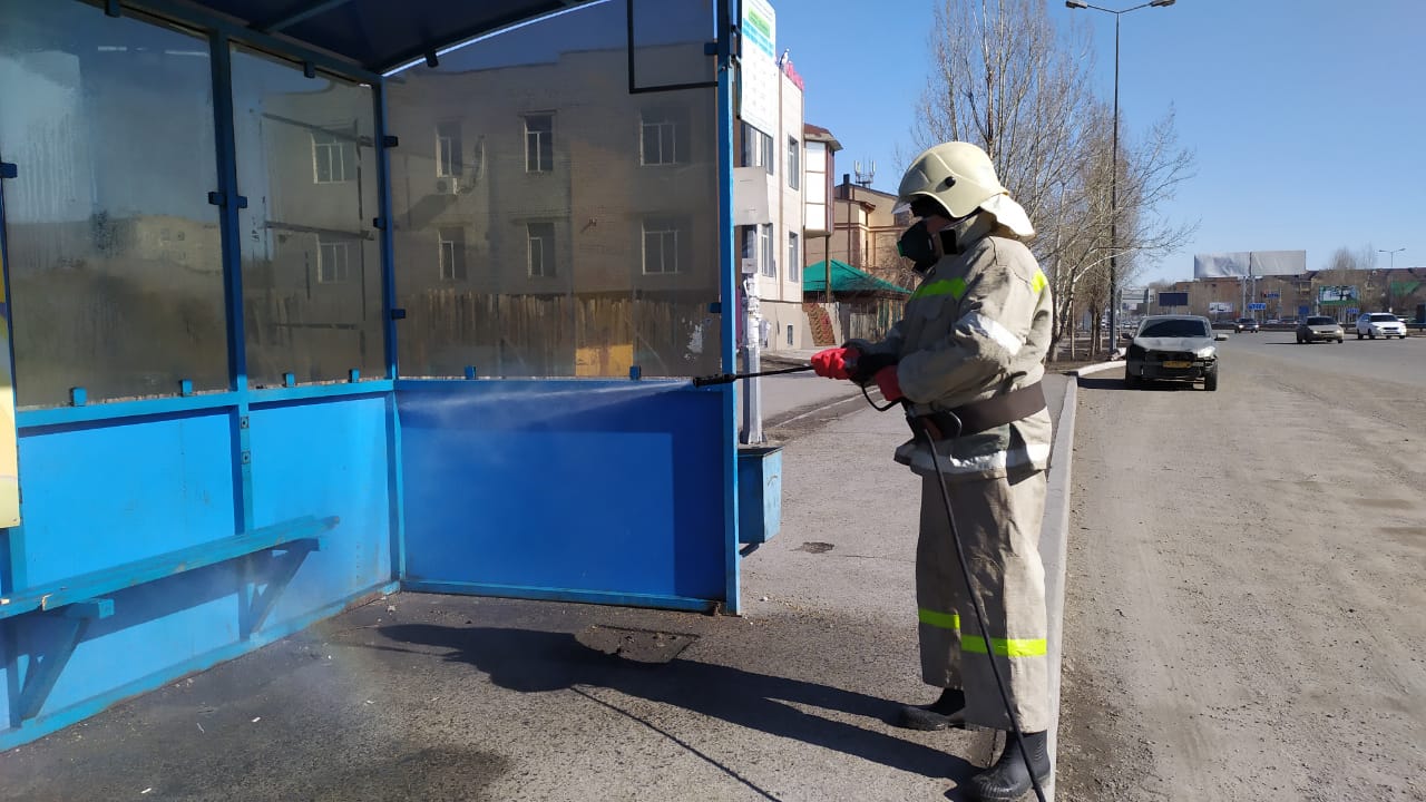 سەمەيدە ايالدامالار دەزينفەكتسيالىق قۇرالدارمەن وڭدەلۋدە