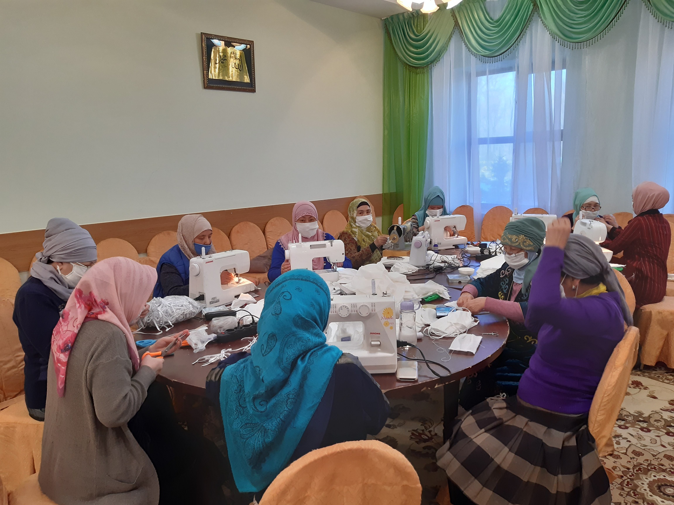 «حاليفا التاي» مەشىتىندە بەتپەردە تىگىلۋدە   