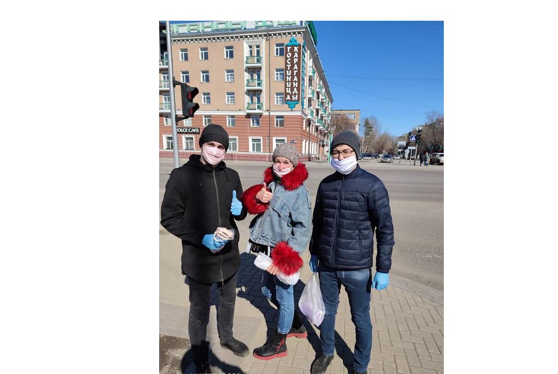 قاراعاندى قحا جاستارى قوعامدىق كولىك جۇرگىزۋشىلەرىنە ساقتىق قۇرالدارىن تاراتتى