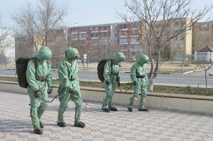 اسكەريلەر قالانى زارارسىزداندىرۋعا جۇمىلدىرىلدى