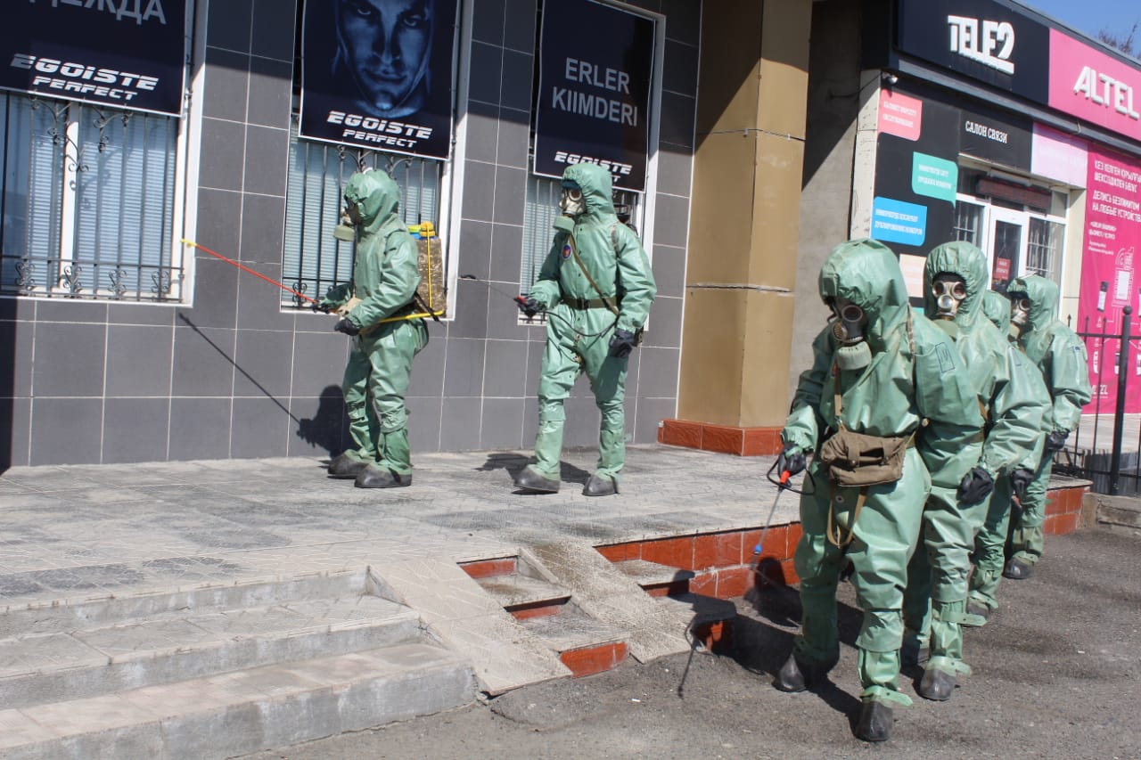 الاكول جاعاجايلارىندا زالالسىزداندىرۋ جۇمىسى جۇرگىزىلدى