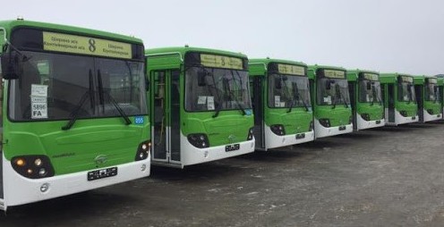 اتىراۋدان 6 باعىتقا قاتىنايتىن اۆتوبۋستار توقتادى