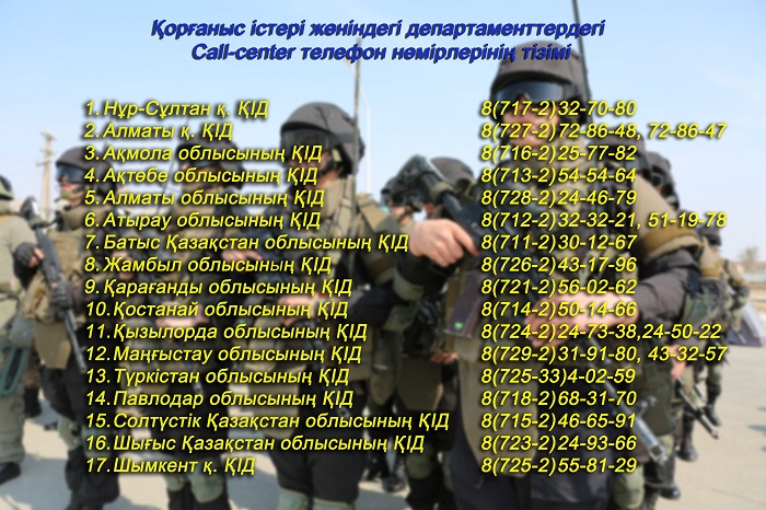 اسكەري مىندەتتىلەردى شاقىرۋ ماسەلەلەرى جونىندە سall-ورتالىقتار ىسكە قوسىلدى