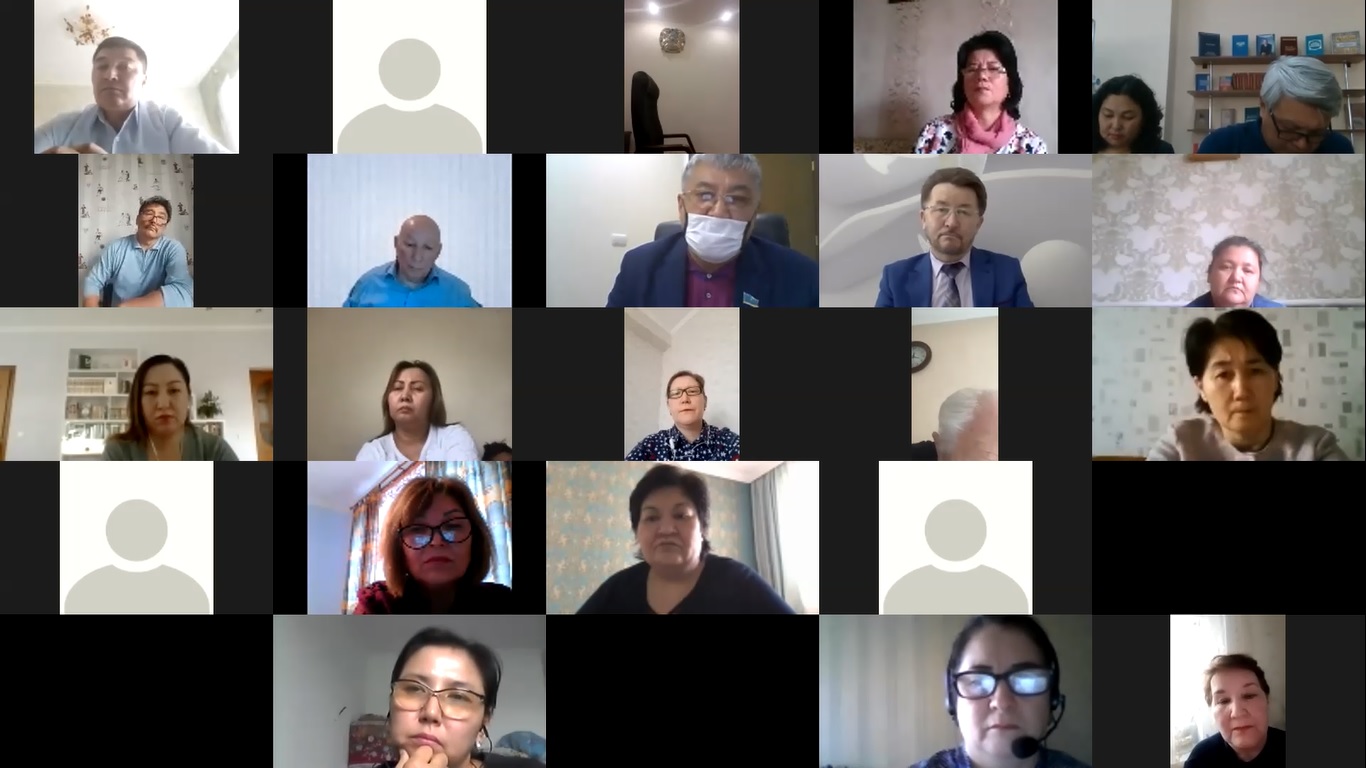 ورفوگرافيالىق جۇمىس توبىنىڭ كەڭەيتىلگەن ونلاين وتىرىسى ءوتتى