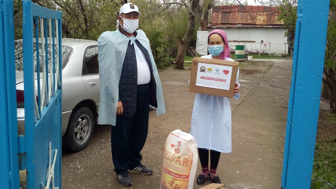 تۇركىستان: مۇقتاج جاندارعا جان-جاقتى كومەك كورسەتىلۋدە