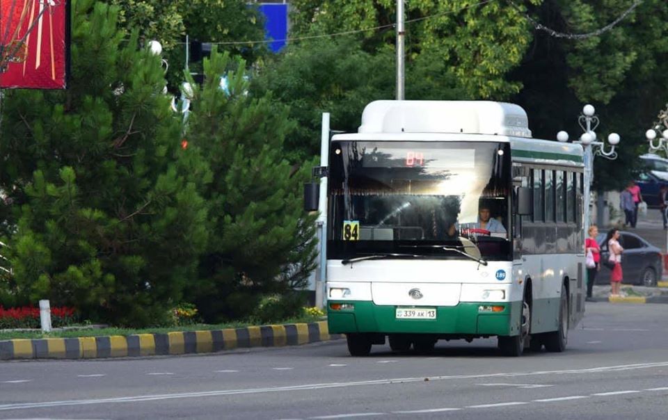 شىمكەنتتە قوعامدىق كولىكتەر ۋاقىتشا توقتاتىلادى