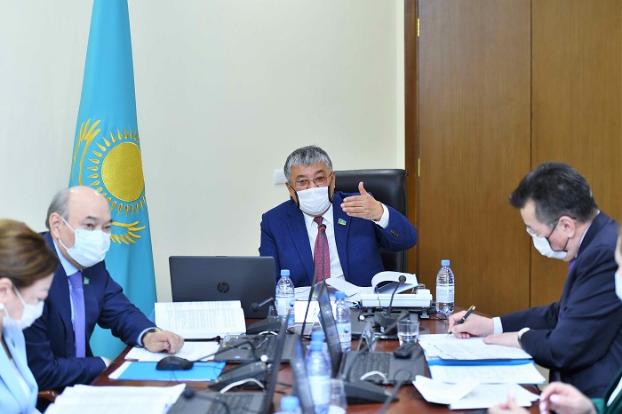 سەناتتا ەڭبەك قاتىناستارى تۋرالى زاڭنامانى  جەتىلدىرۋ ماسەلەسى قارالدى