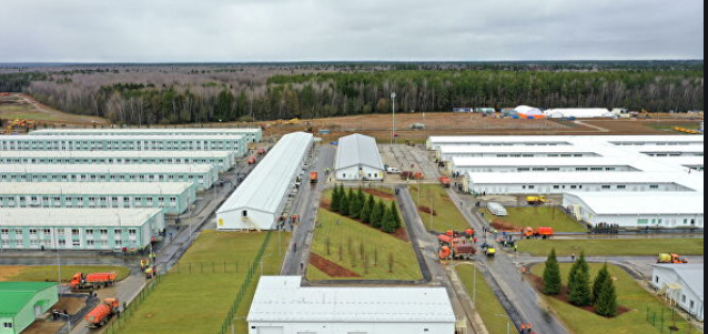 ماسكەۋدە ءبىر ايدا تۇرعىزىلعان اۋرۋحانا ادام قابىلداي باستادى