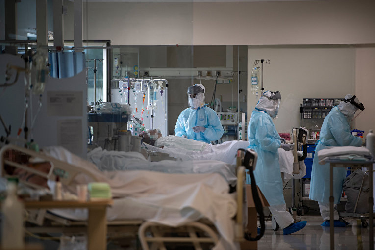 يسپانيادا اۋرۋحانالار جابىلا باستادى