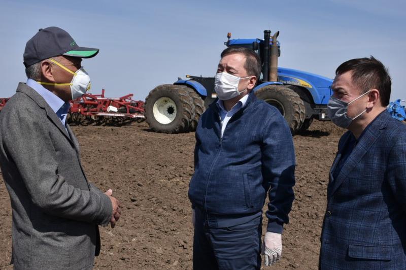 ساپارحان وماروۆ اقمولا وبلىسىنا جۇمىس ساپارىمەن باردى