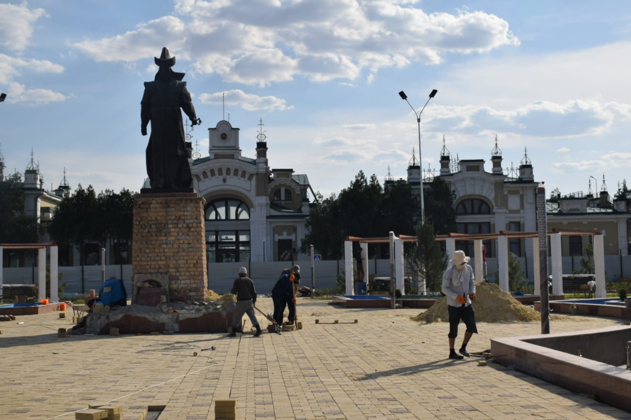 تۇركىستان: اللەيالاردا اباتتاندىرۋ جۇمىستارى اياقتالۋعا جاقىن