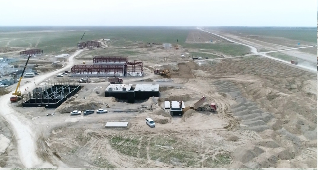 تۇركىستان: حالىقارالىق اۋەجاي قۇرىلىسى قارقىندى جۇرگىزىلۋدە