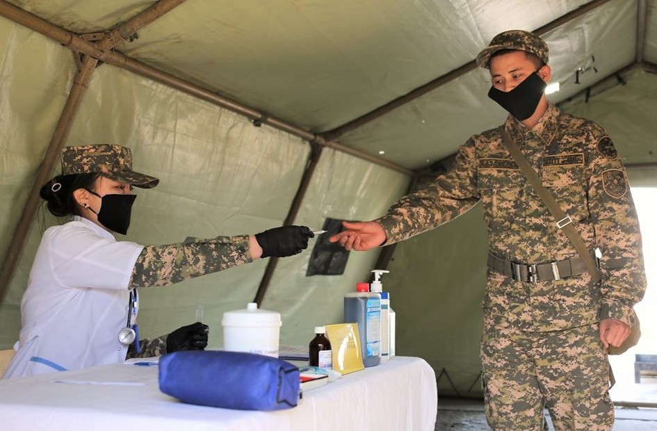 قارۋلى كۇشتەردىڭ باس شتابىندا جاڭا بولىمشە قۇرىلدى