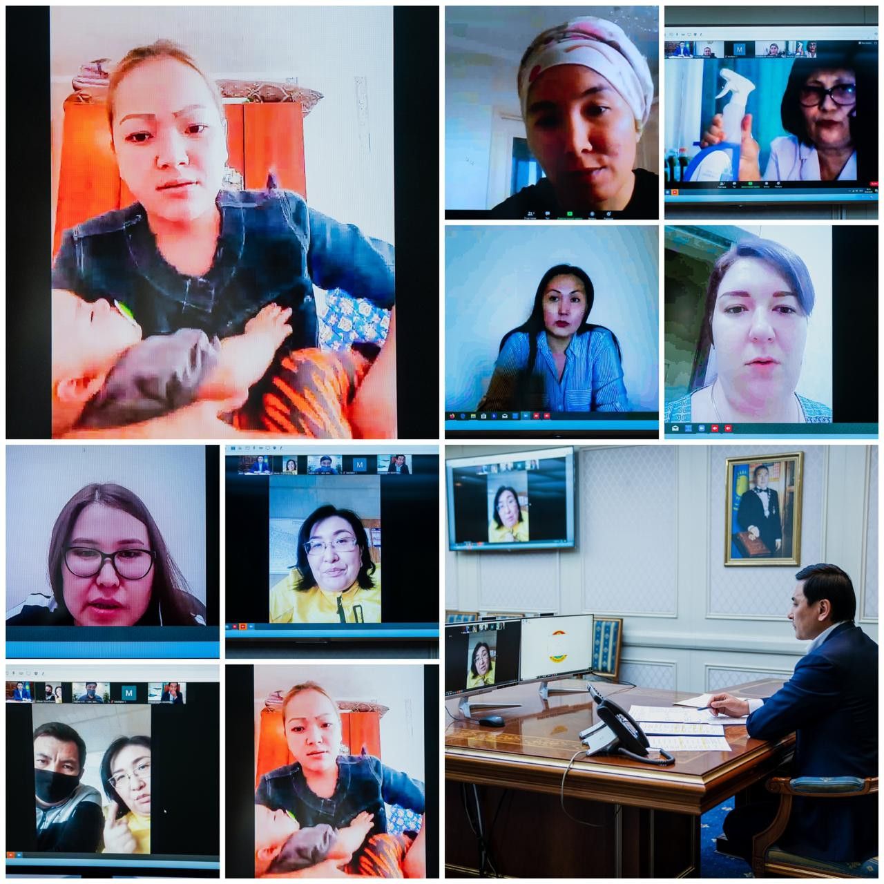 نۇر-سۇلتان: ونلاين قابىلداۋدا ازاماتتار قانداي سۇراقتار قويدى