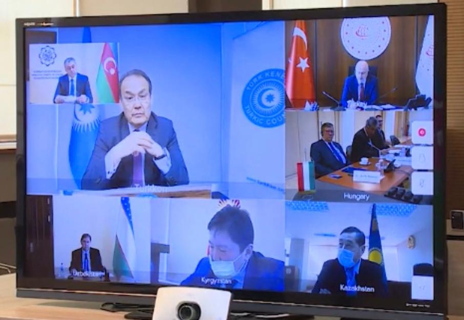 تۇركى كەڭەسى كولىك مينيسترلەرىنىڭ بەينەكونفەرەنتسياسىن وتكىزدى