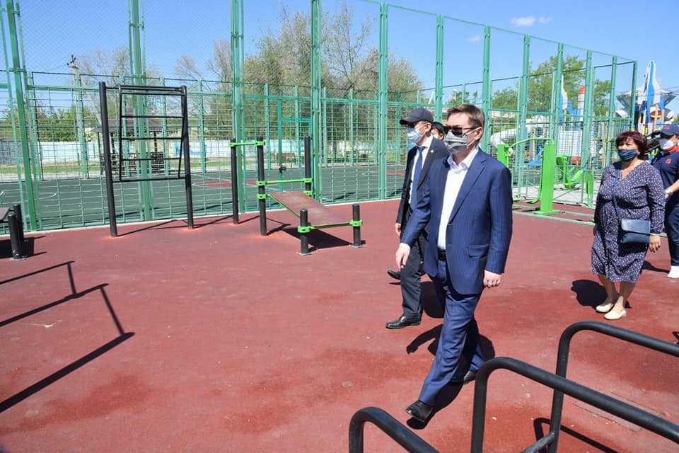 شىمكەنتتەگى ەڭبەكشى اۋدانىندا 64 اۋلا اباتتاندىرىلادى