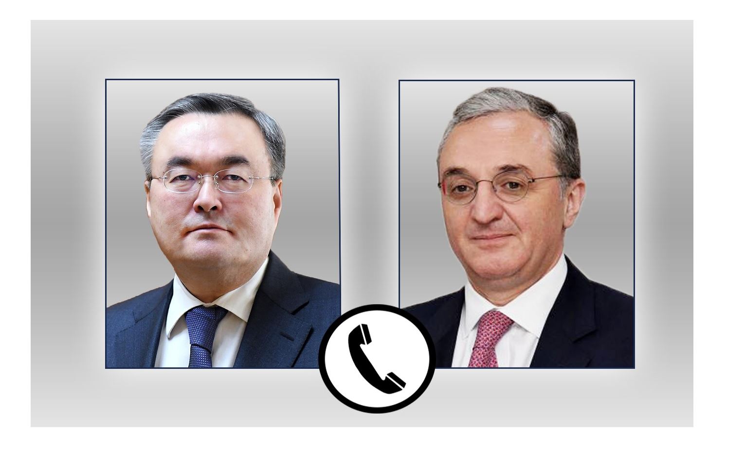 قازاقستان مەن ارمەنيا ءسىم باسشىلارى تەلەفون ارقىلى سويلەستى