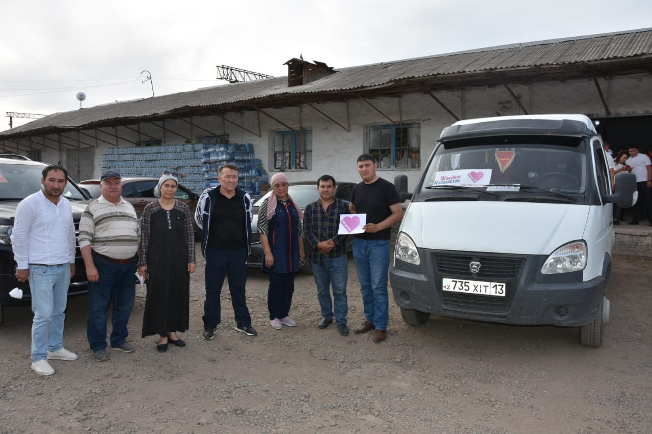 ماقتاارالعا قايىرىمدىلىق كومەك جالعاسۋدا (ۆيدەو)