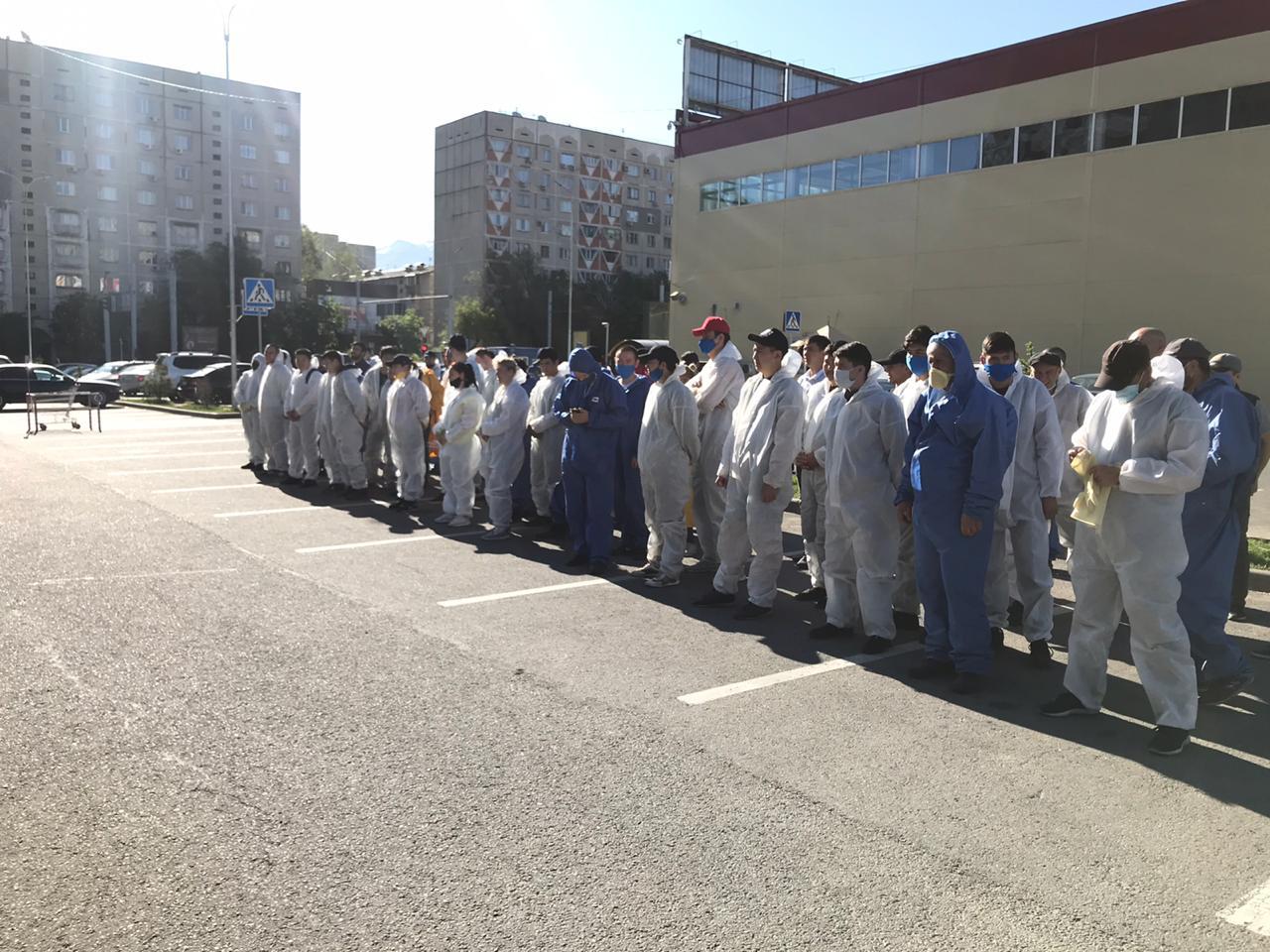 الماتى: 9 مامىرداعى دەزينفەكتسيالاۋ كەستەسى