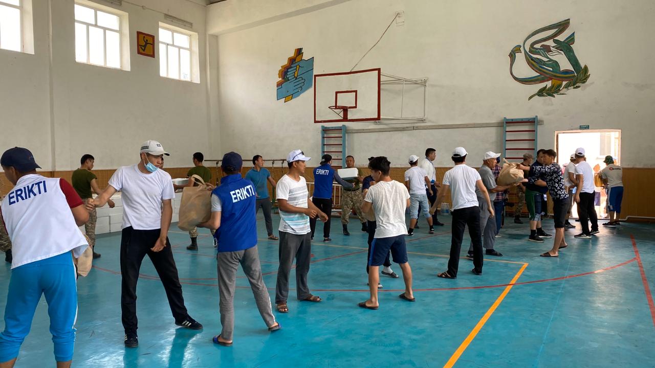 تۇركىستان: ماقتاارالدىقتارعا 500 ەرىكتى كومەكتەسۋدە