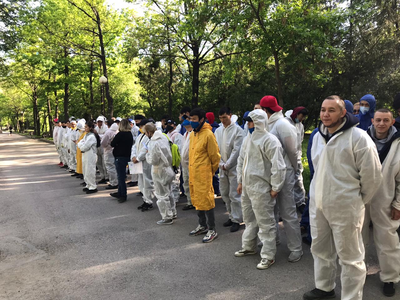 الماتى: 14 مامىرداعى كوپ قاباتتى ۇيلەردى زالالسىزداندىرۋ كەستەسى