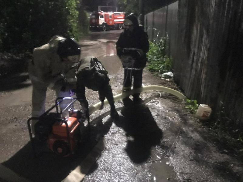 الماتىدا نوسەر جاۋىننان اۋلالاردى سۋ باستى (ۆيدەو)