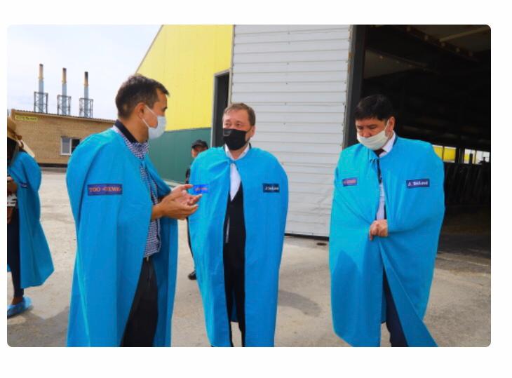 اۋىل شارۋاشىلىعى ءمينيسترى ءىس-ساپارمەن شقو-دا بولدى