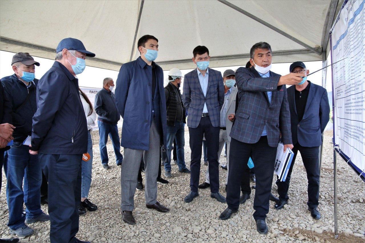 مينيستر ماعزۇم مىرزاعاليەۆ جامبىل وبلىسىندا بولدى