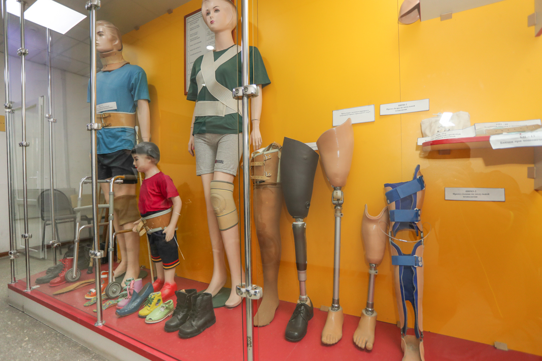 پروتەزدىك-ورتوپەديالىق ورتالىقتىڭ وندىرىستىك تسەحتارى ىسكە كىرىستى