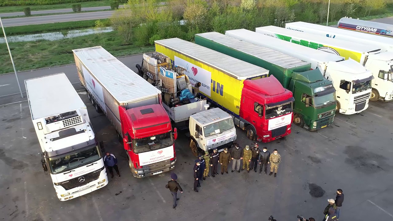 تۇركىستان: باتىس قازاقستان وبلىسىنان 20 تونناداي گۋمانيتارلىق كومەك كەلدى