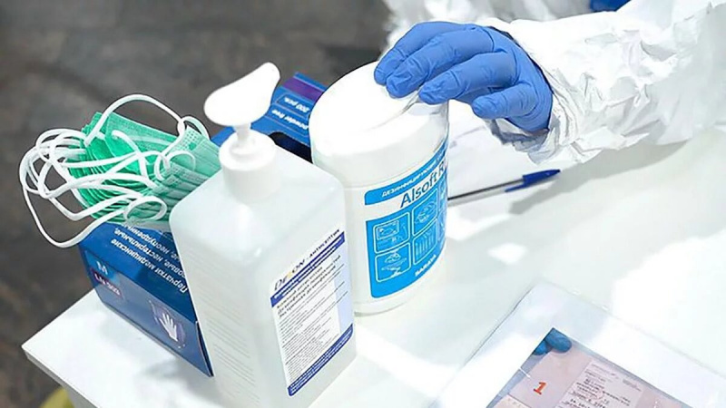 «قازاقالتىن» كومپانياسى ماسكا مەن انتيسەپتيكتى تەگىن تاراتادى