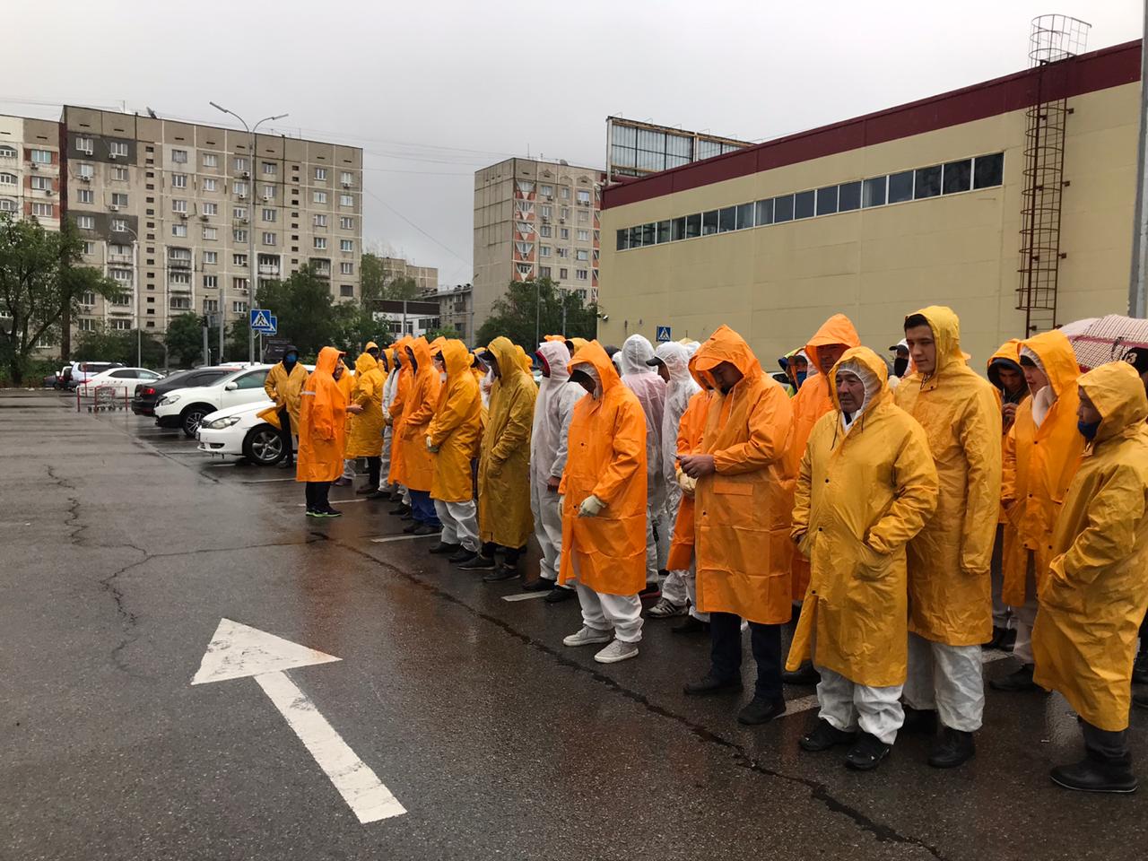 الماتى: 19 مامىر كۇنگى دەزينفەكتسيالاۋ كەستەسى