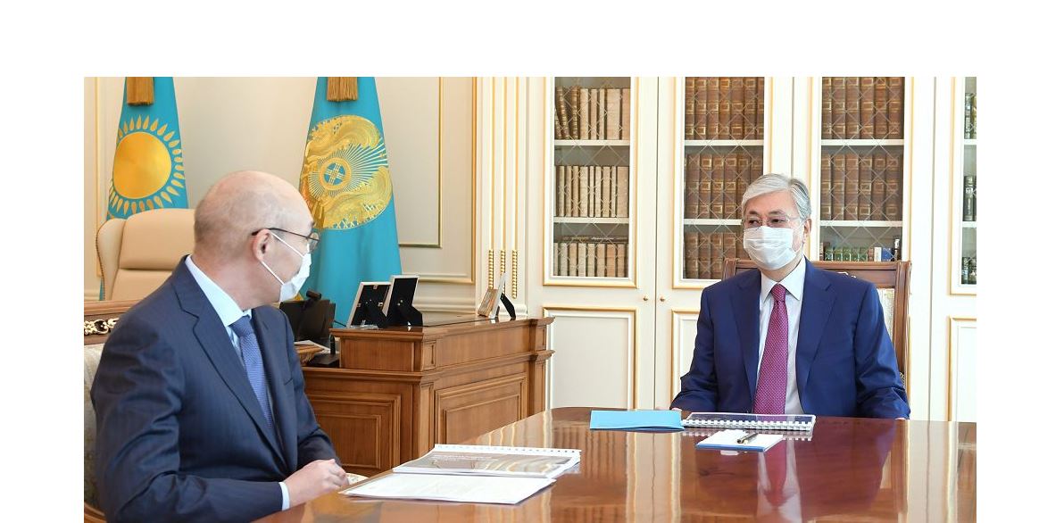 مەملەكەت باسشىسى قايرات كەلىمبەتوۆتى قابىلدادى