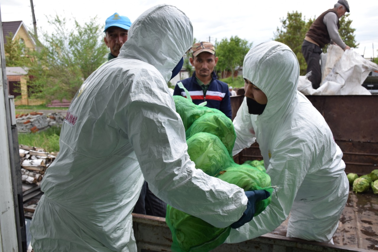 تۇركىستاندىقتار قوستاناي وبلىسىنىڭ تۇرعىندارىنا قىرىققابات جىبەردى