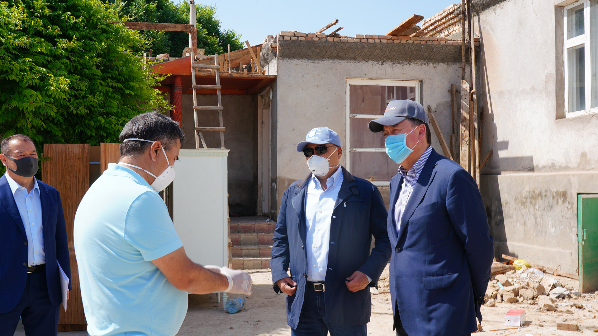 اسقار مامين ماقتاارال اۋدانىنداعى قالپىنا كەلتىرۋ جۇمىستارىن تەكسەردى