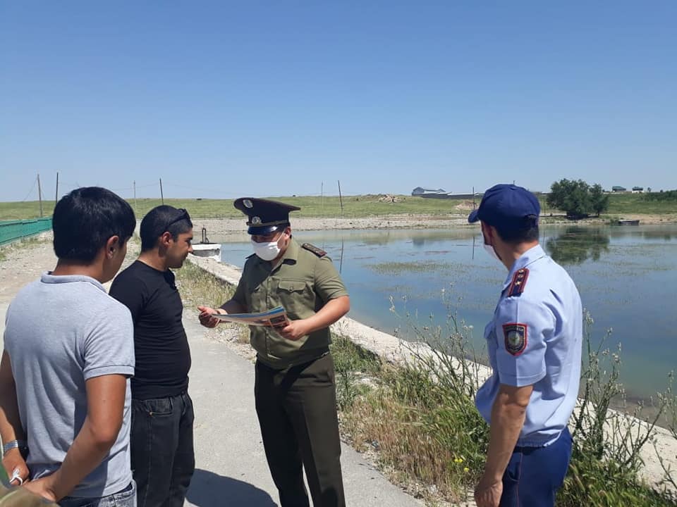 شىمكەنتتە شومىلۋ ماۋسىمىنا وراي قاۋىپسىزدىك شارالارى كۇشەيتىلدى