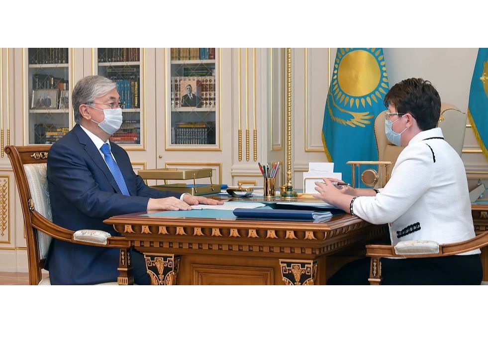 مەملەكەت باسشىسى ناتاليا گودۋنوۆانى قابىلدادى