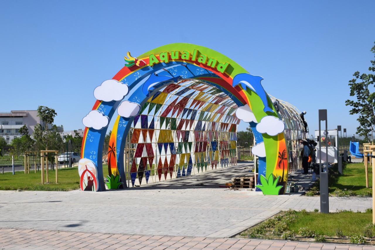 تۇركىستاندا اشىق اسپان استىندا باسسەين سالىنۋدا