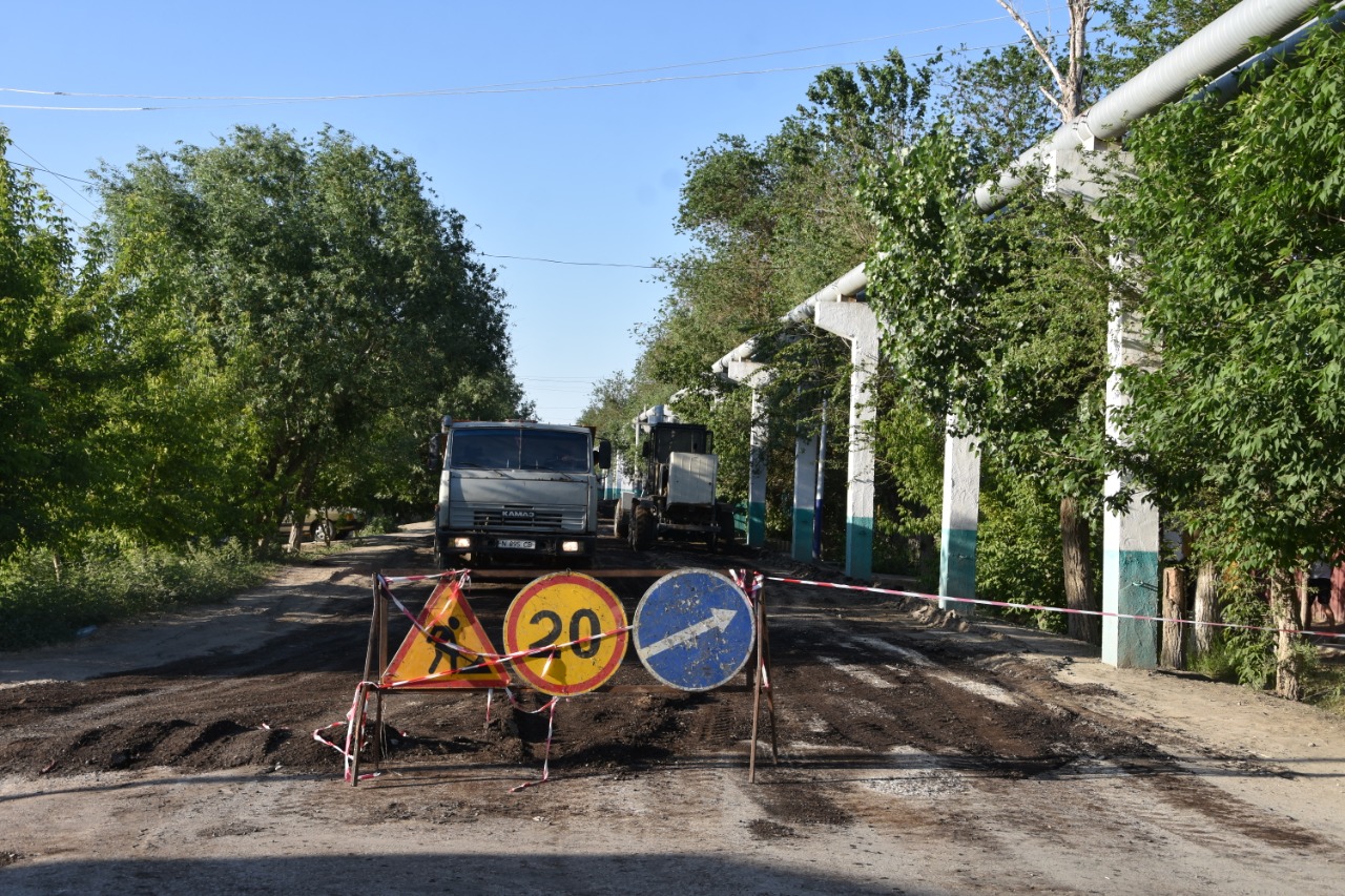 قىزىلوردا وبلىسىندا كەنت كوشەلەرى جوندەلىپ جاتىر