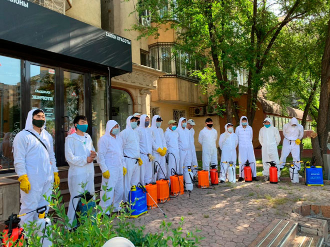 الماتى: 2 ماۋسىم كۇنگى دەزينفەكتسيالاۋ كەستەسى