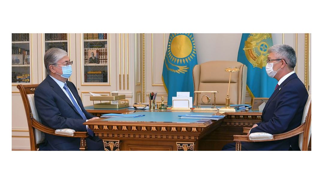 پرەزيدەنت ماڭعىستاۋ وبلىسىنىڭ اكىمىن قابىلدادى