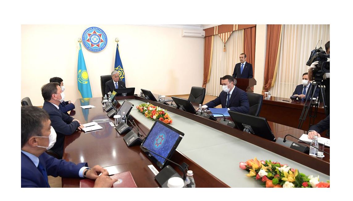 پرەزيدەنت ۇلتتىق قاۋىپسىزدىك كوميتەتى القاسىنىڭ كەڭەيتىلگەن وتىرىسىن وتكىزدى