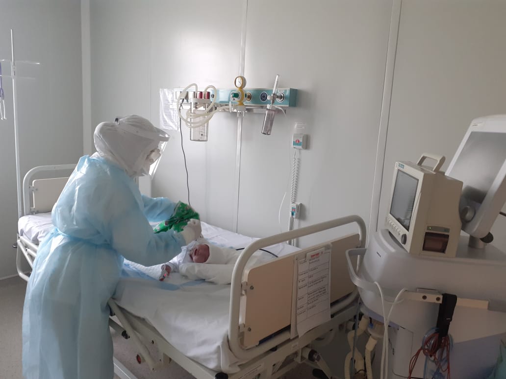 تۇركىستاندا ىندەت جۇقتىرعان 10 ايلىق ءسابي ەمدەلىپ شىقتى