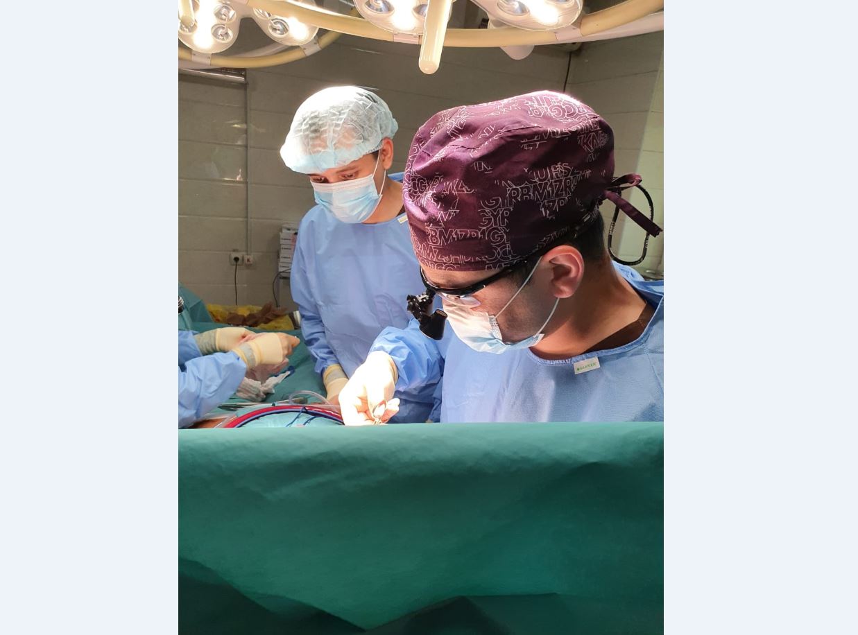 الماتىدا جۇرەگىندە ىسىگى بار پاتسيەنتكە كۇردەلى وتا جاسالدى