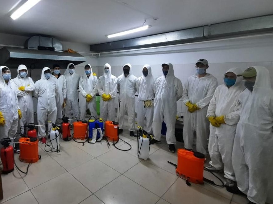 الماتىدا ىندەتكە قارسى زالالسىزداندىرۋدىڭ 23 كەزەڭى باستالدى