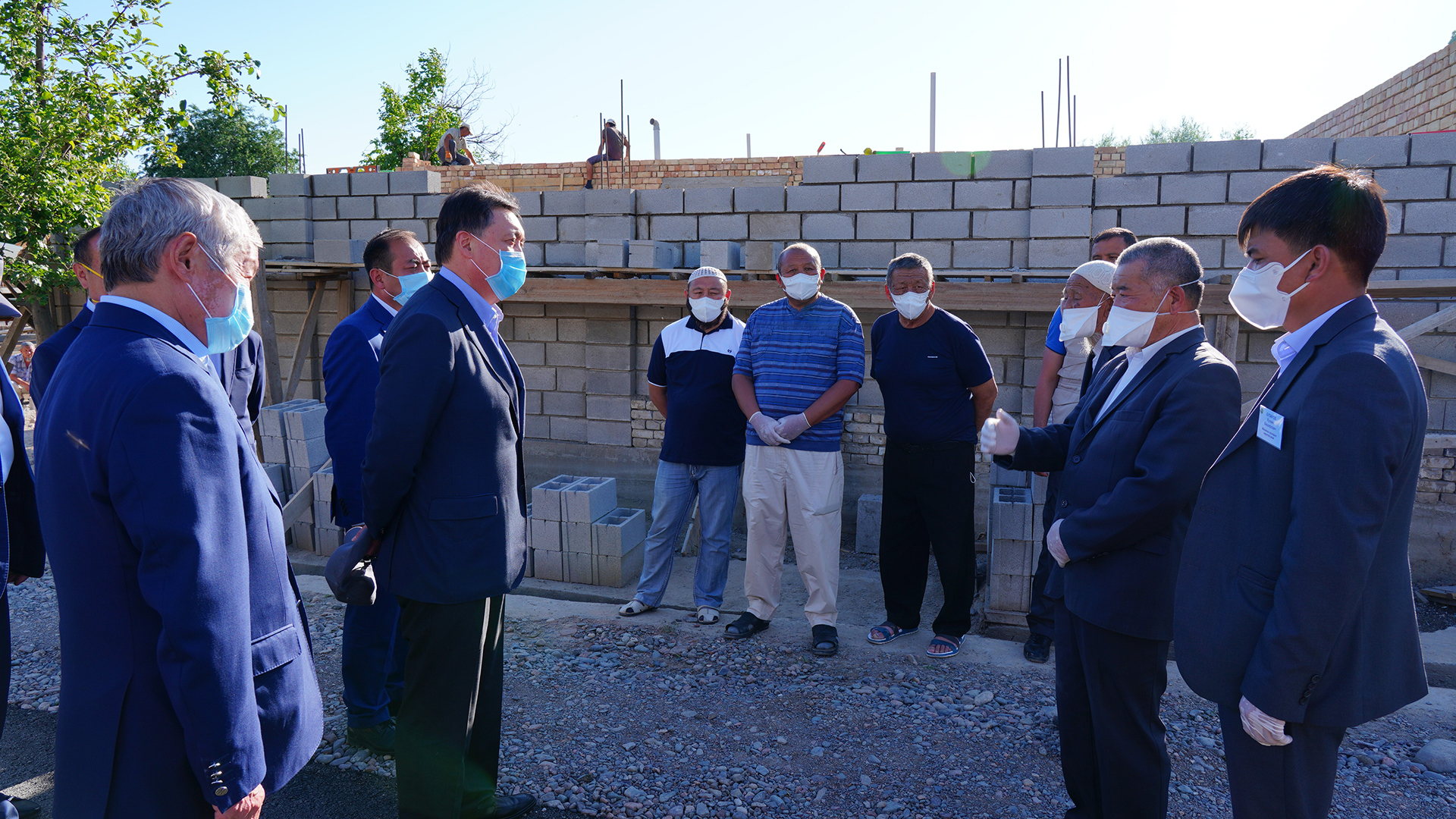 اسقار مامين جامبىل وبلىسىنا جۇمىس ساپارىمەن باردى