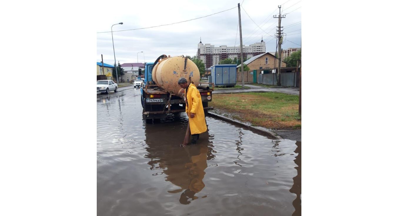 نۇر-سۇلتاندا ءبىر تۇندە جاڭبىردىڭ جارتى ايلىق مولشەرى جاۋدى